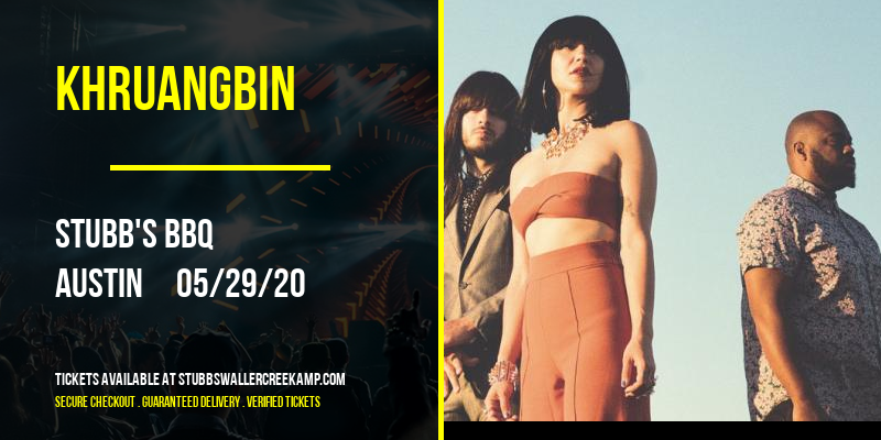 Khruangbin at Stubb's BBQ tickets Khruangbin at Stubb's BBQ