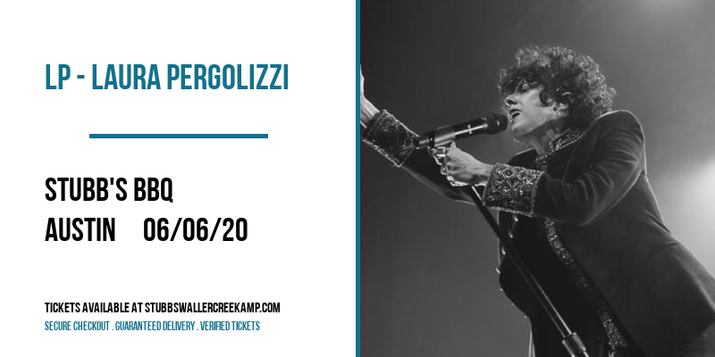 LP - Laura Pergolizzi at Stubb's BBQ tickets LP - Laura Pergolizzi at Stubb's BBQ