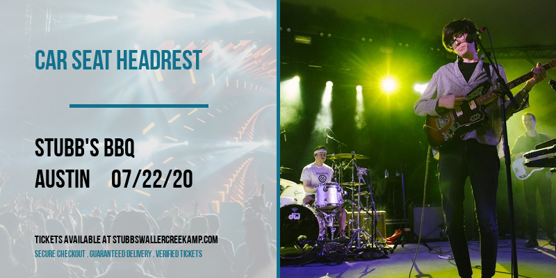 Car Seat Headrest at Stubb's BBQ tickets Car Seat Headrest at Stubb's BBQ