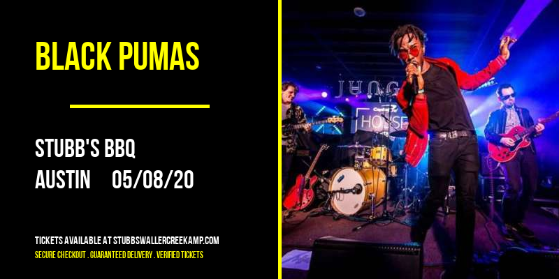 Black Pumas at Stubbs BBQ Waller Creek Amphitheater tickets Black Pumas at Stubbs BBQ Waller Creek Amphitheater