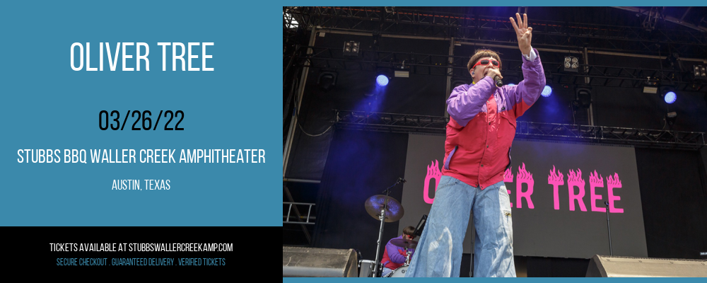 Oliver Tree at Stubbs BBQ Waller Creek Amphitheater