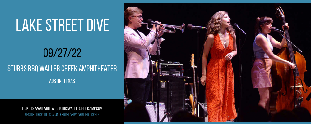 Lake Street Dive at Stubbs BBQ Waller Creek Amphitheater