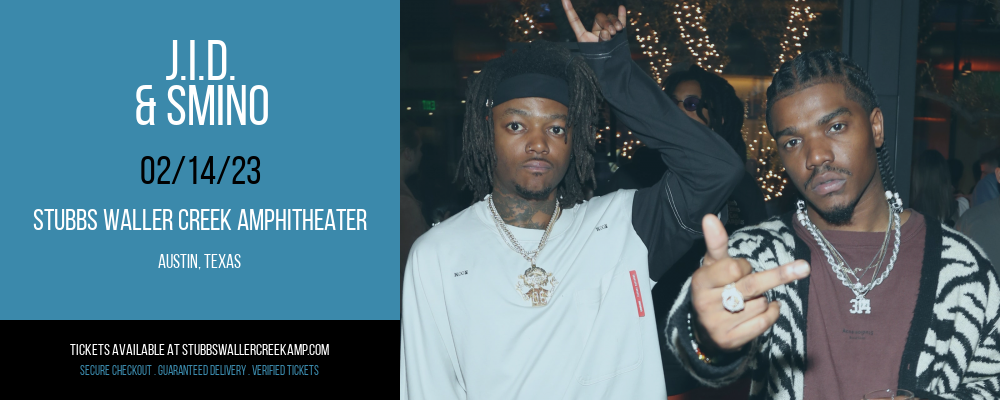 J.I.D. & Smino at Stubbs BBQ Waller Creek Amphitheater