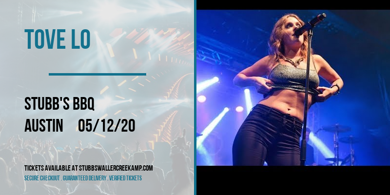 Tove Lo at Stubb's BBQ tickets Tove Lo at Stubb's BBQ