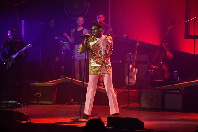 Leon Bridges at Stubbs BBQ Waller Creek Amphitheater