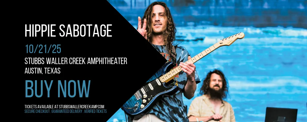 Hippie Sabotage at Stubbs Waller Creek Amphitheater