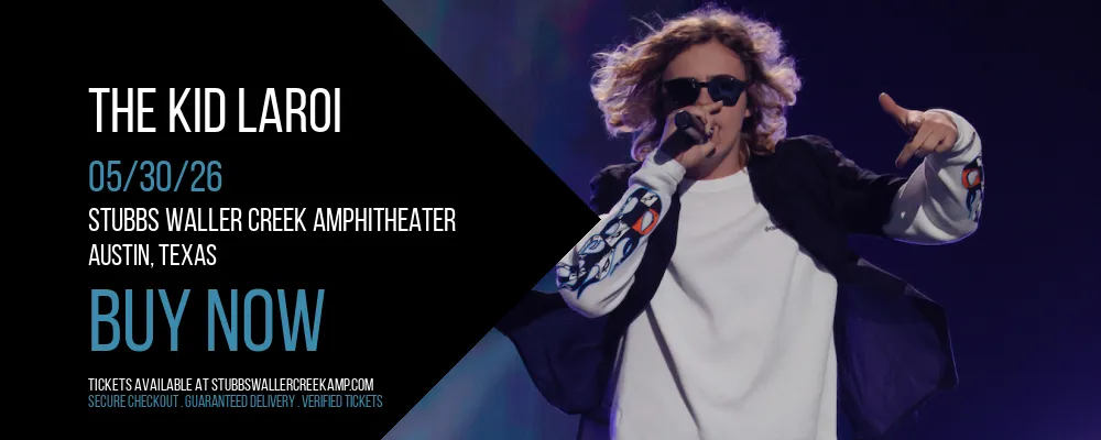 The Kid Laroi at Stubbs Waller Creek Amphitheater