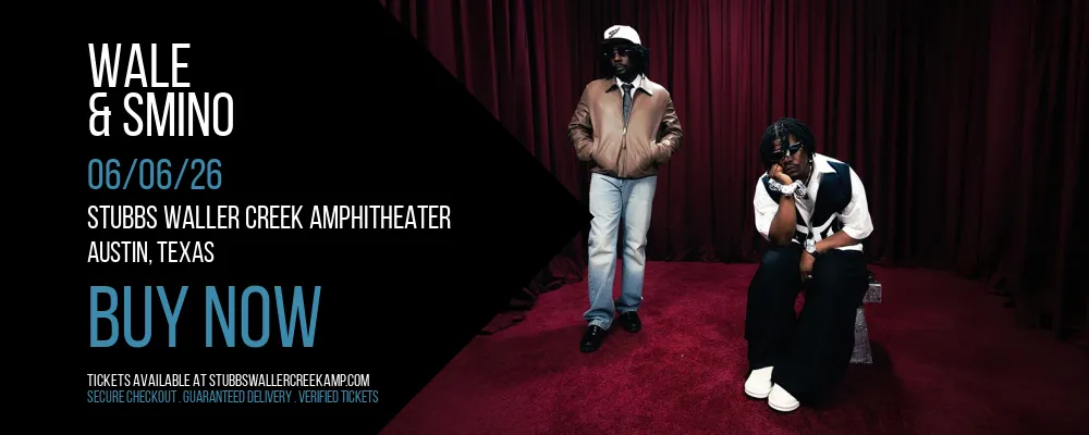 Wale & Smino at Stubbs Waller Creek Amphitheater