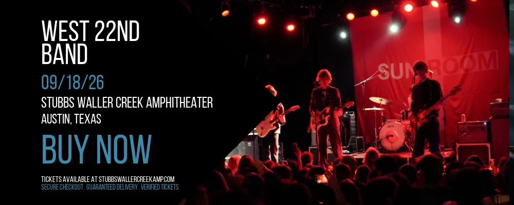 West 22nd at Stubbs Waller Creek Amphitheater