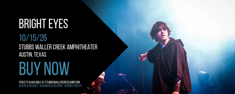 Bright Eyes at Stubbs Waller Creek Amphitheater